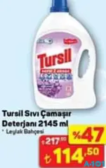 TURSİL SIVI ÇAMAŞIR DETERJANI 2145 ML